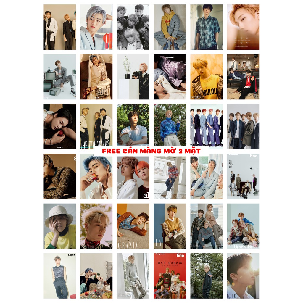 Lomo card 99 ảnh NCT DREAM - Magazine