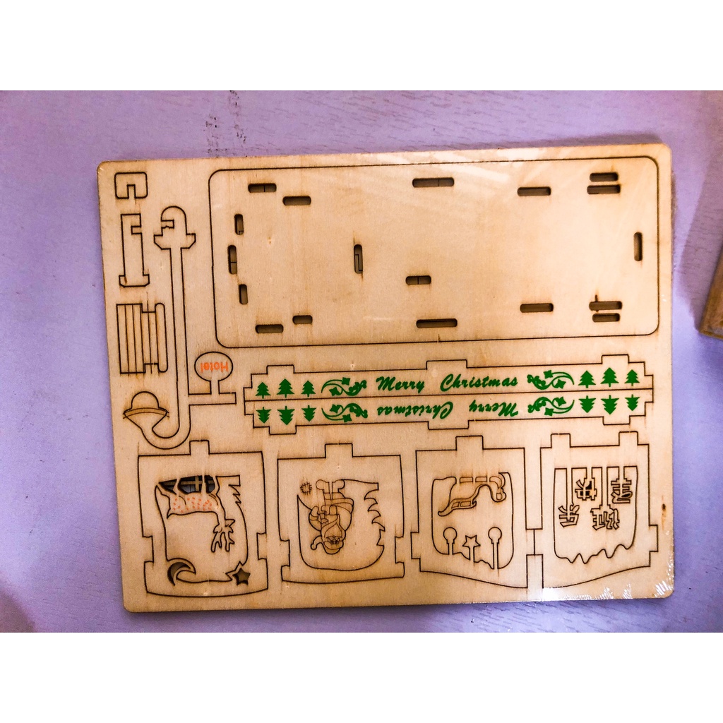 Mô hình gỗ lắp ghép trang trí 3D ngôi nhà nhỏ xinh đẹp