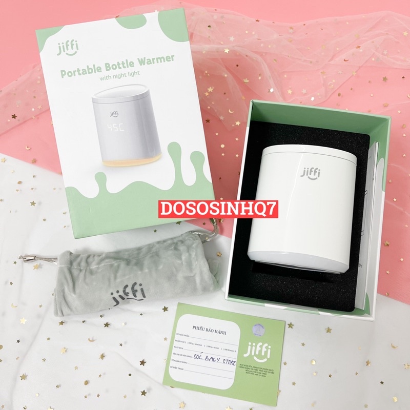 Máy hâm sữa cầm tay Jiffi 4.0 - Bảo hành chính hãng