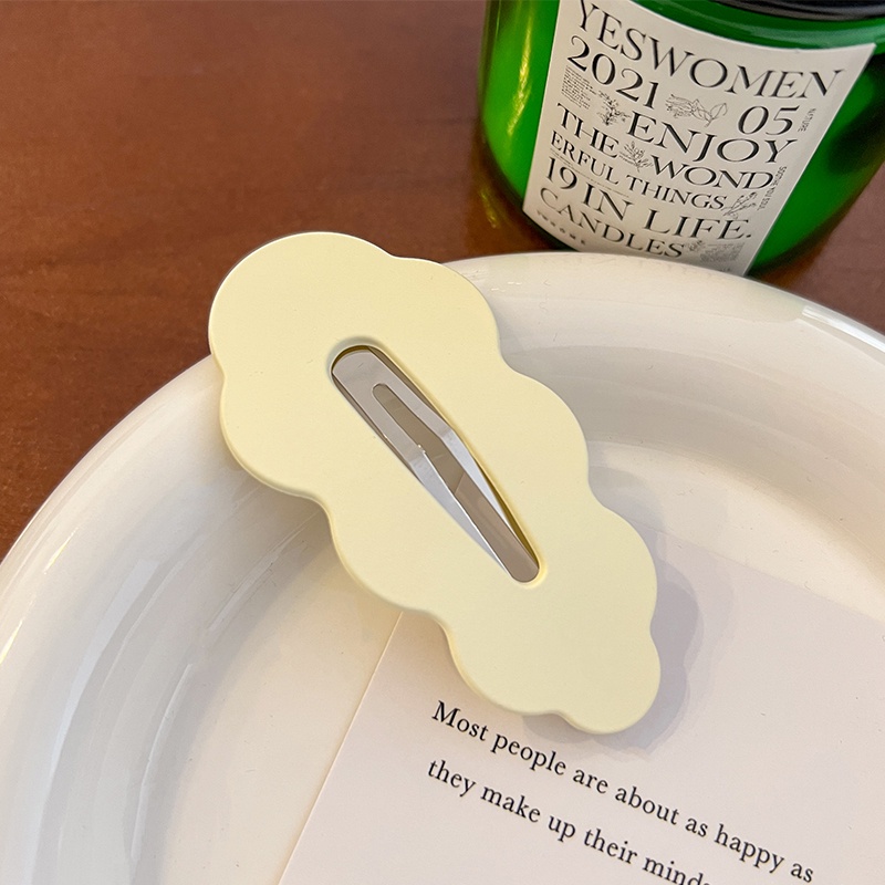 Kẹp Tóc Mái Màu Sắc Kẹo Ngọt Phong Cách Hàn Quốc Tối Giản