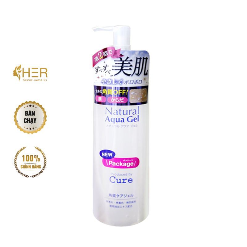 [AUTH - ĐỦ BILL] Tẩy da chết Cure Natural Aqua Gel