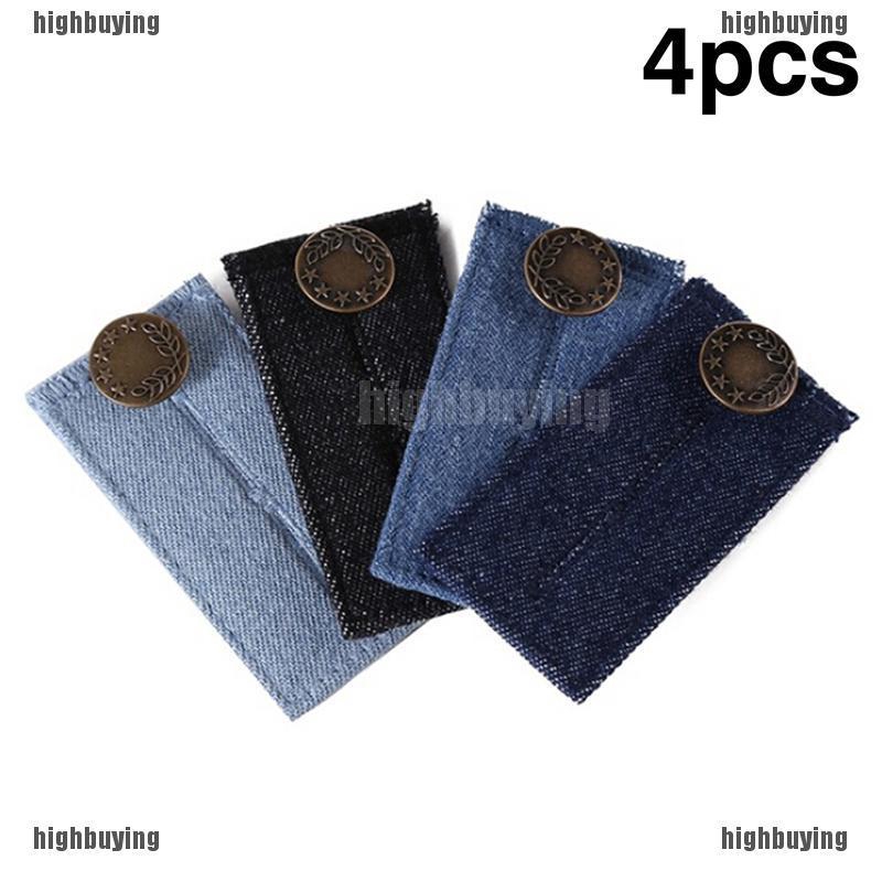 Set 4 đai thắt lưng quần Jeans thời trang dành cho phụ nữ mang thai