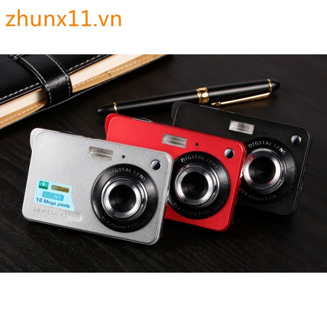 Máy ảnh kỹ thuật số megapixels nhỏ gọn 2.7" hiển thị màn hình