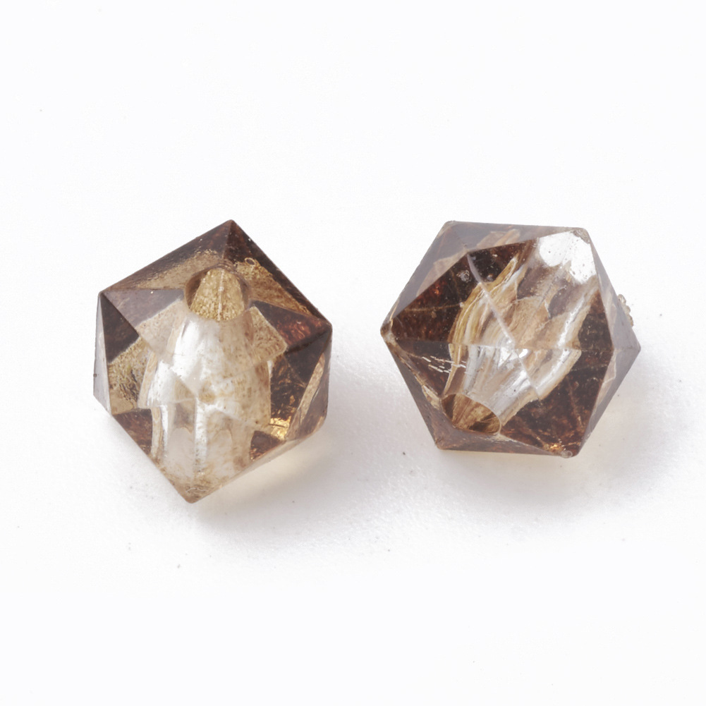 HANDMADE 100 Hạt Xâu Làm Trang Sức Bằng Acrylic 7.5x8mm