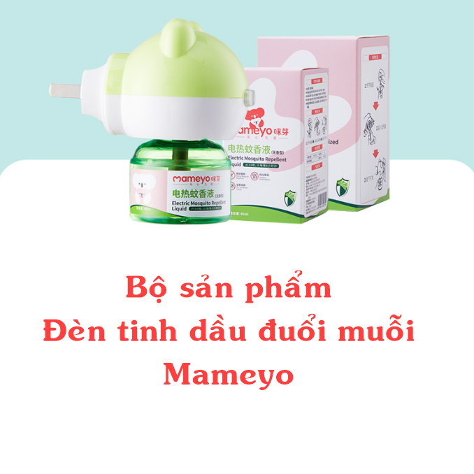 Máy xông tinh dầu đuổi muỗi Mameyo tiện dụng an toàn cho gia đình