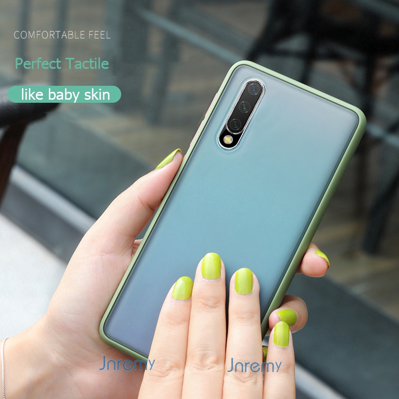 Ốp điện thoại silicon cứng màu xuyên thấu cho SAMSUNG GALAXY A70 M20 M30 A50 M30S A7