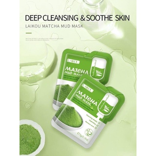 Mặt Nạ Bùn Trà Xanh matcha Laikou