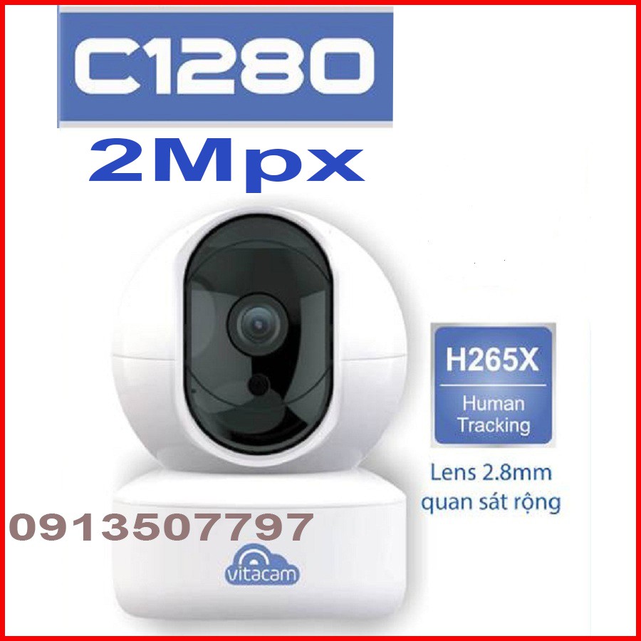 VITACAM C1280 - 2MPX FULL HD 1080P