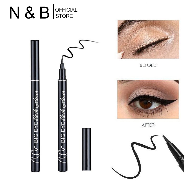 Bút kẻ mắt dạng lỏng màu đen lâu trôi chống thấm nước thời trang | BigBuy360 - bigbuy360.vn