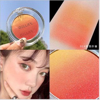 Phấn Má Hồng - Phấn Mắt Dạng Loang Tone Cam Đào - Hồng Đất - Hồng Đào Gella's 20