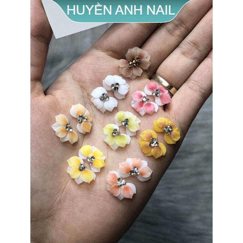 Hoa nail- cúc nửa nhọn SHOP NAIL HUYỀN ANH