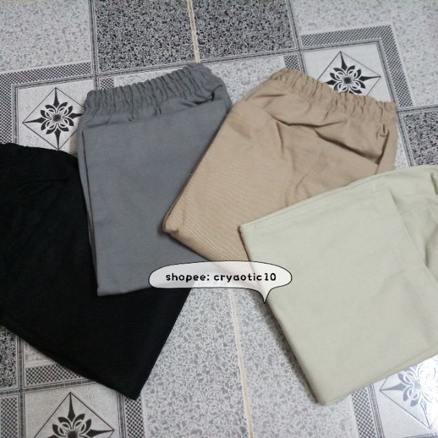 [4 MÀU - Kèm video + hình thật] Quần short kaki basic unisex