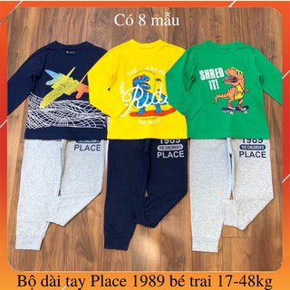 Bộ bé trai thu đông size đại 4-14t