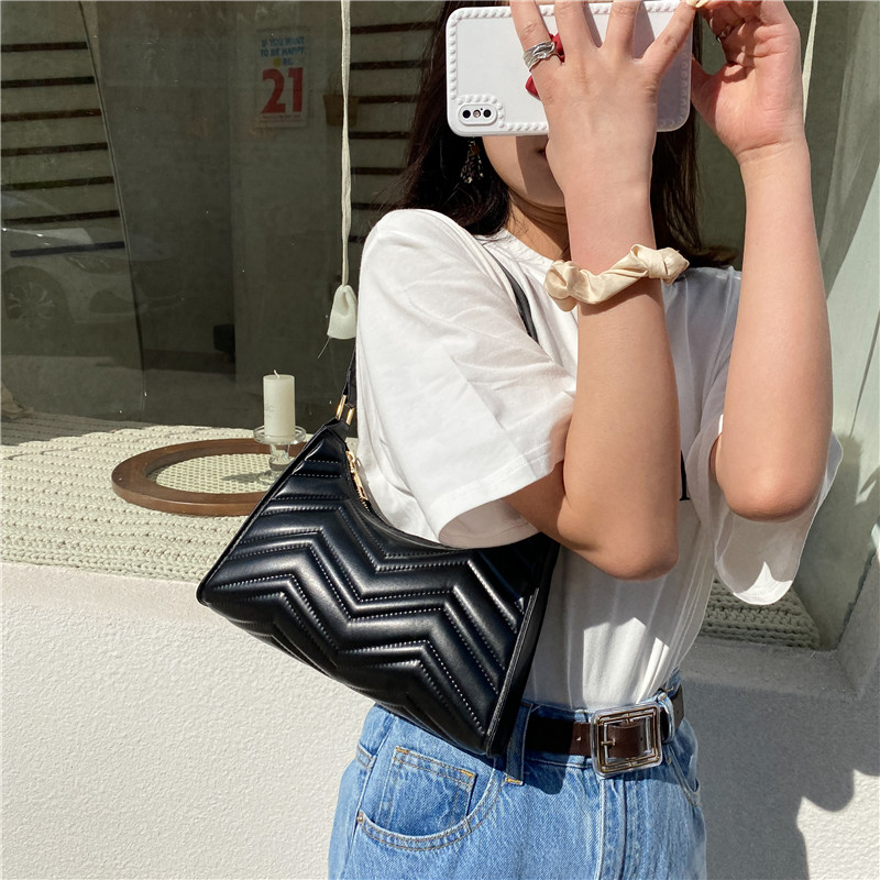 Túi đeo chéo vai dáng vuông thời trang mùa hè hàng mới 2021 kiểu Pháp dành cho bạn nữ