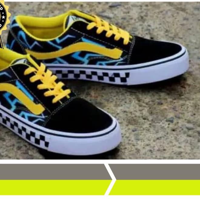 Giày Thể Thao 8.8 Họa Tiết Vans Old Skool Cao Cấp Cho Nam Nữ (Code 216)