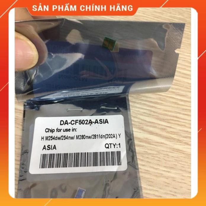 [FREESHIP] Chip Hp CF501A [RẺ VÔ ĐỊCH] Chip Hp CF501A mầu vàng cho HP Pro M254NW/M254dw- M280nw,M281fdn M281fdw