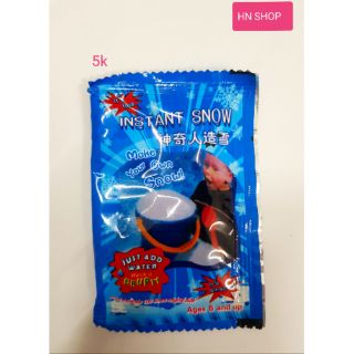 Tuyết xanh có bông bạc