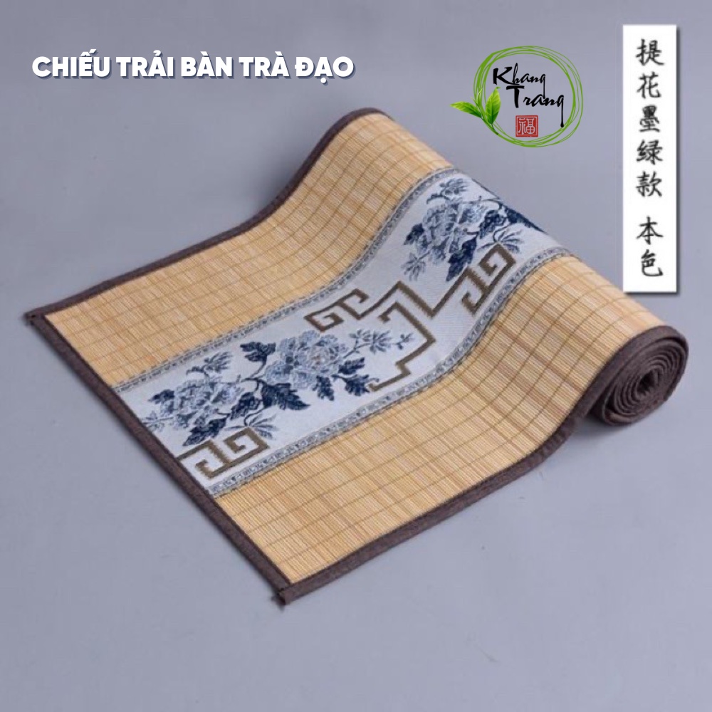 Chiếu trải bàn trà đạo ⚡ GIÁ RẺ NHẤT ⚡ Sản phẩm được gia công tỉ mỉ đẹp như trong tranh,  Dài 30.40 cm