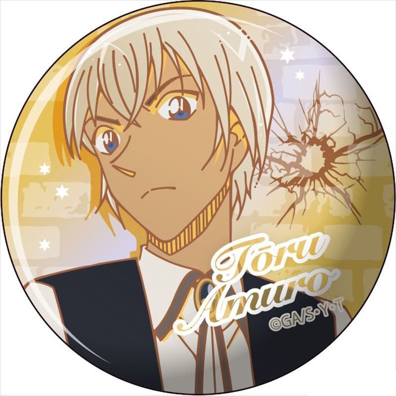 Huy hiệu IN HÌNH Detective Conan Thám tử lừng danh anime chibi dễ thương tiện lợi