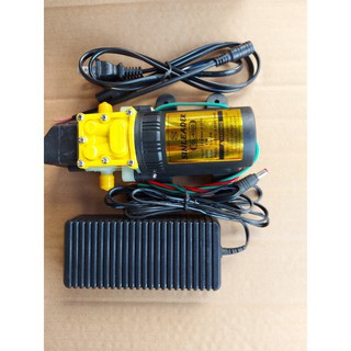 Bơm tăng áp mini 12V sinleader đơn kèm nguồn tặng kèm 1m dây hút