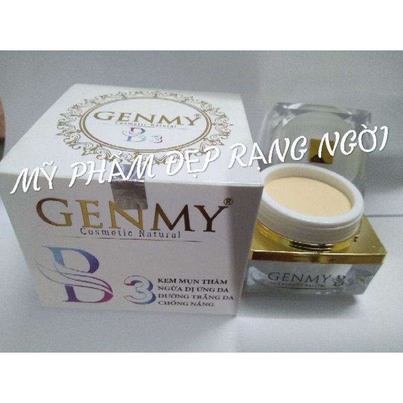 KEM GENMY B3 MỤN THÂM NGỪA DỊ ỨNG 35G