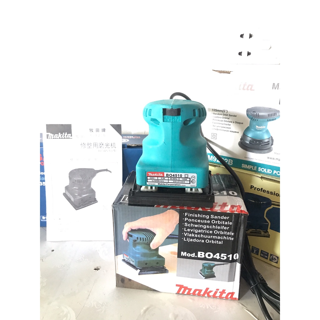 [FREESHIP] Máy chà nhám vuông Makita BO4510 150W( Lõi đồng 100%)