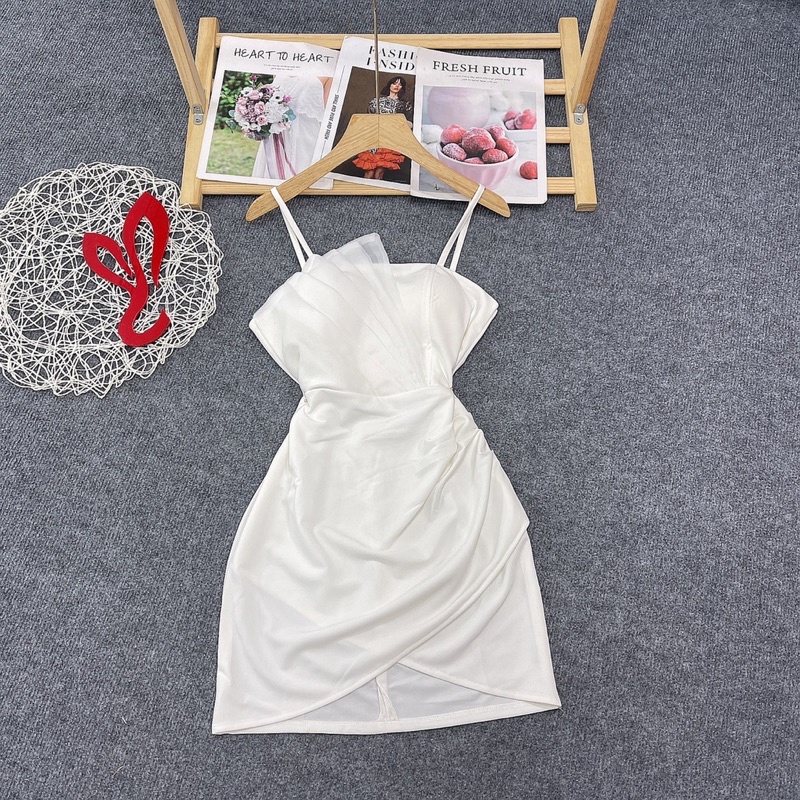 🌹Đầm ôm body xếp ly