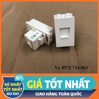 Nhân mạng âm tường cat3, module cat3, nhân thoại lắp mặt Panasonic