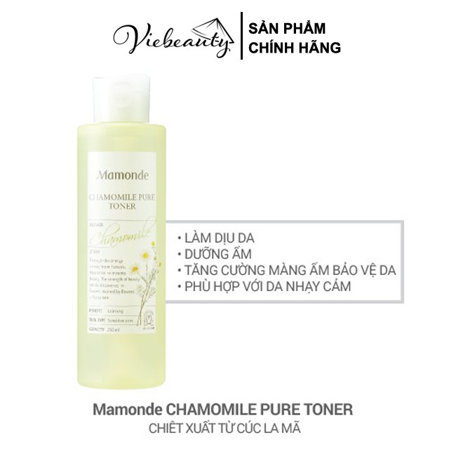 Nước Hoa Hồng Mamonde Pore Clean Toner 250ml - Khongcoson