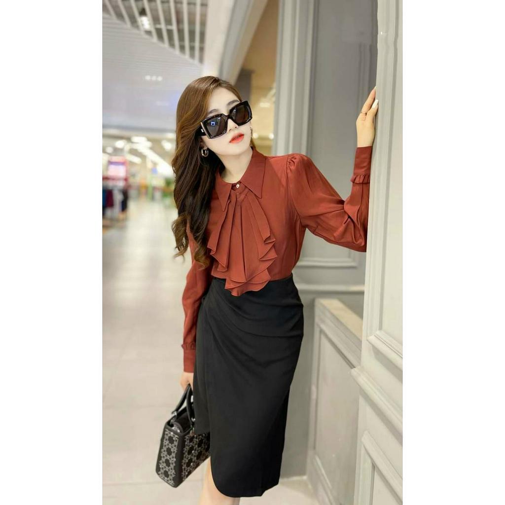 ÁO CÔNG SƠ SANG TRỌNG QUÝ  B0077