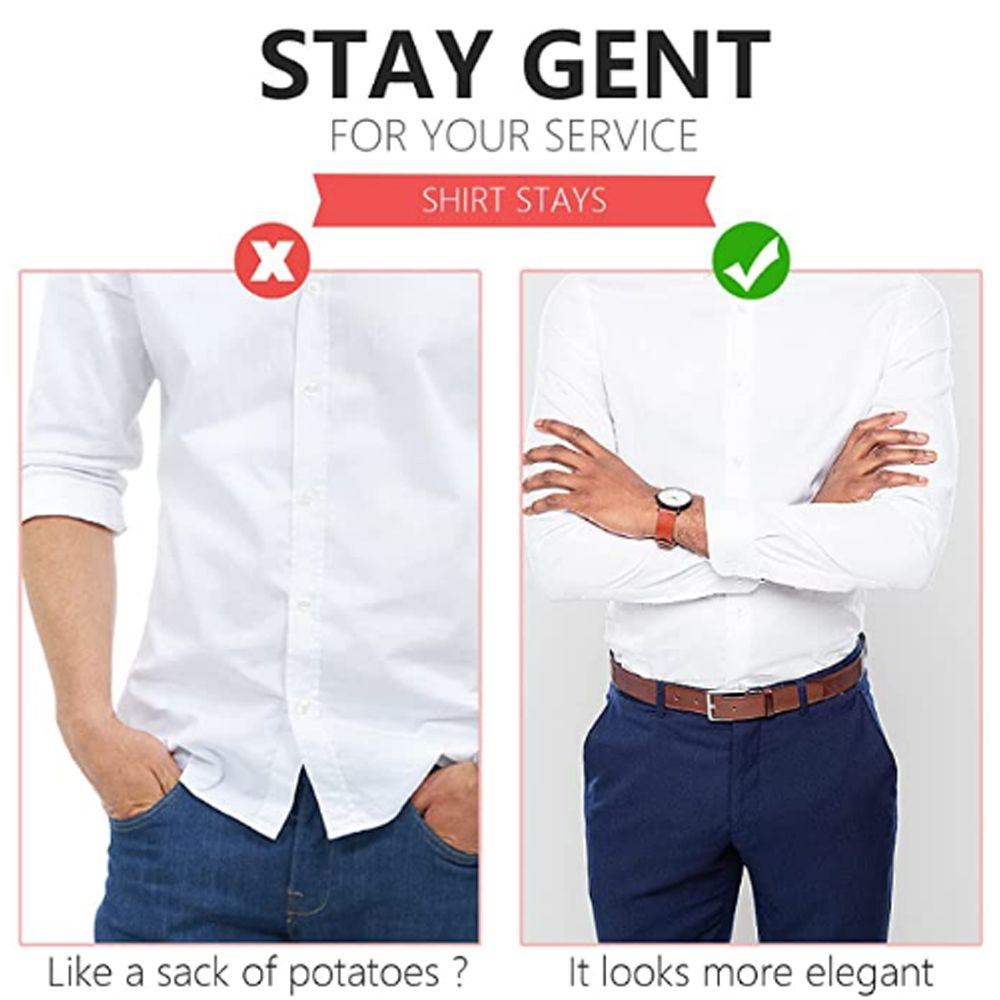 Kẹp Khóa Áo Sơ Mi Chữ Y Co Giãn Chống Trượt Tùy Chỉnh Thời Trang Cho Nam