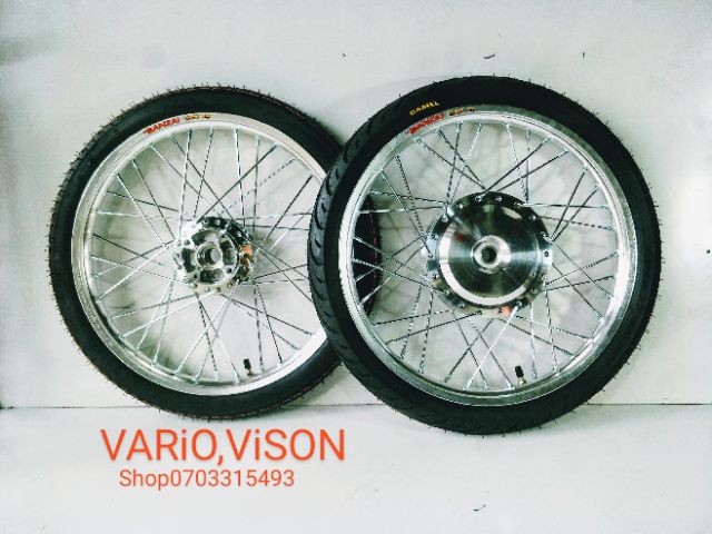 CẶP BÁNH CĂM VISON,VARIO,AB, LUVIAS,NO 4.. NIỀN BANZAI THÁI full VỎ CRV 50.60.
