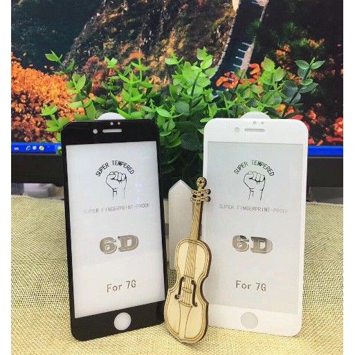 Kính cường lực 5D 6D 10D loại xịn Full màn chống bụi hạn chế vân tay cho các dòng iphone ( tặng kèm nút home cảm ứng )