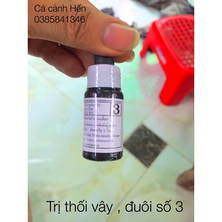 bio knock 3 - thuốc trị thối đuôi , thối vây cho cá