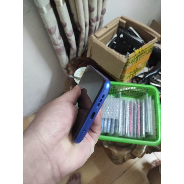 Điện thoại cũ redmi 9t pin 6000mah 2 sim chơi game tiếng việt đầy đủ