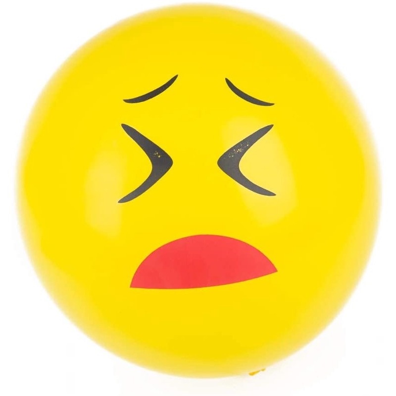 10 Bong bóng 12 inch hình mặt cười
