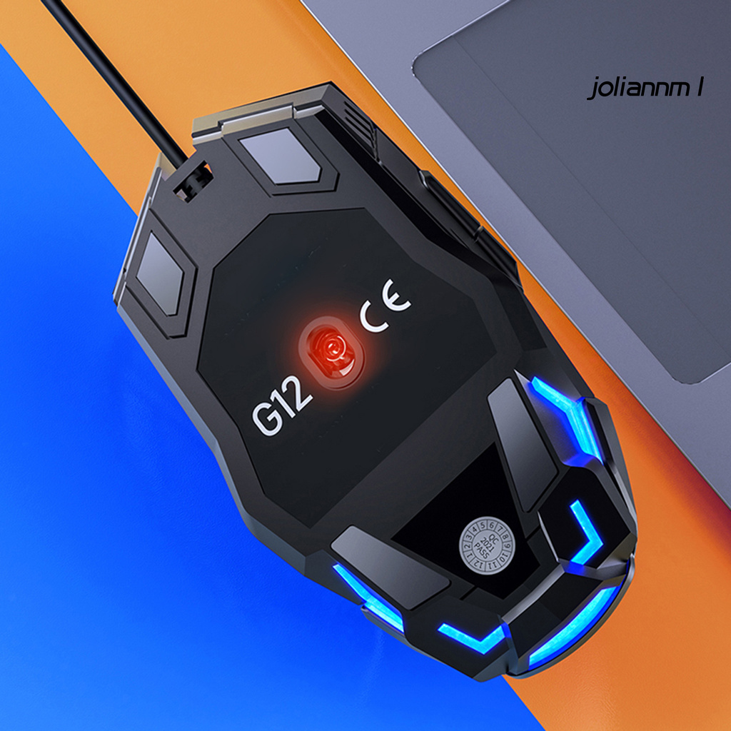Chuột Quang Chơi Game 6 Nút Bấm G12 3200dpi | BigBuy360 - bigbuy360.vn