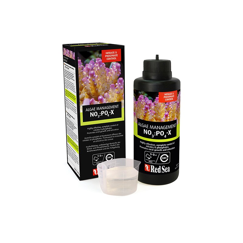 Sản phẩm khử NO3,PO4 cho hồ cá cảnh biển NO3:PO4-X | Red Sea