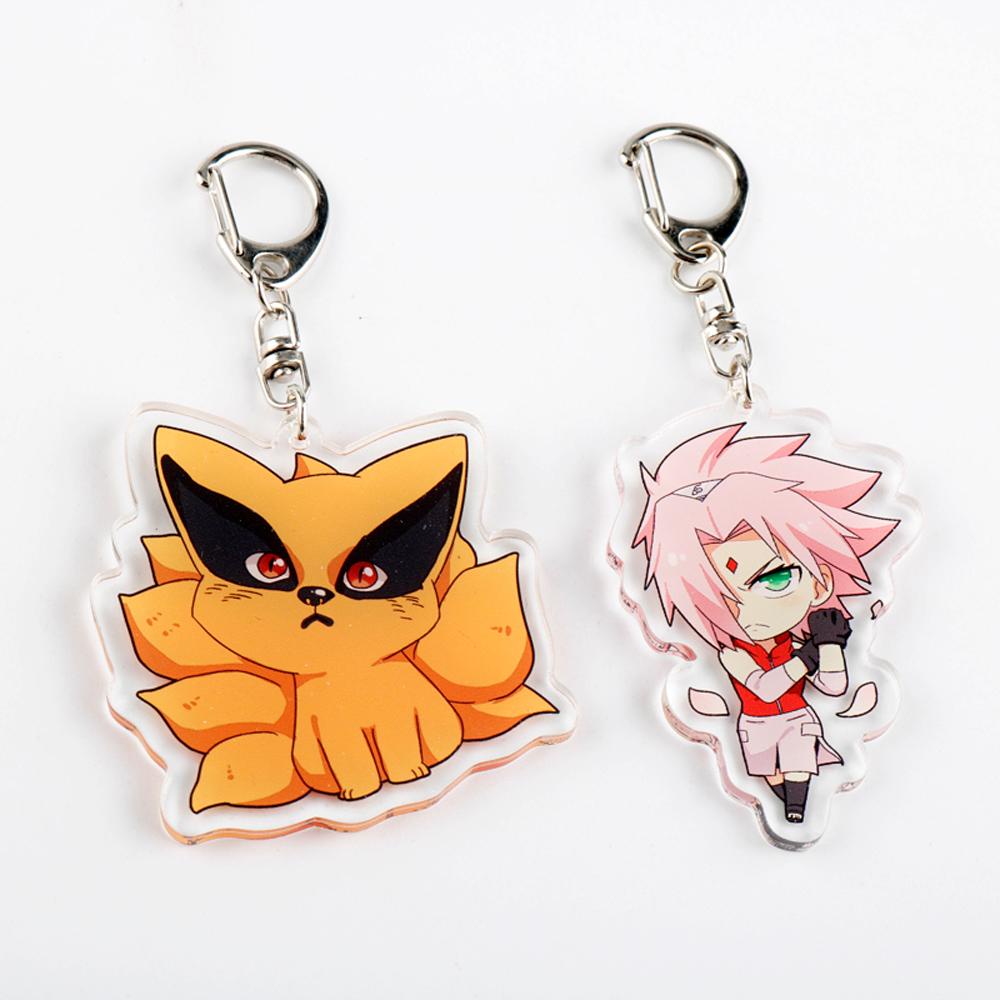 Móc Khóa Acrylic Hình Nhân Vật Uchiha Itachi Sakura Sasori Naruto