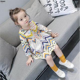 Váy trẻ em họa tiết thổ cẩm độc lạ TK005