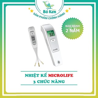 Shop Bố Ken Nhiệt kế 3 chức năng Microlife - Cam kết hàng chính hãng