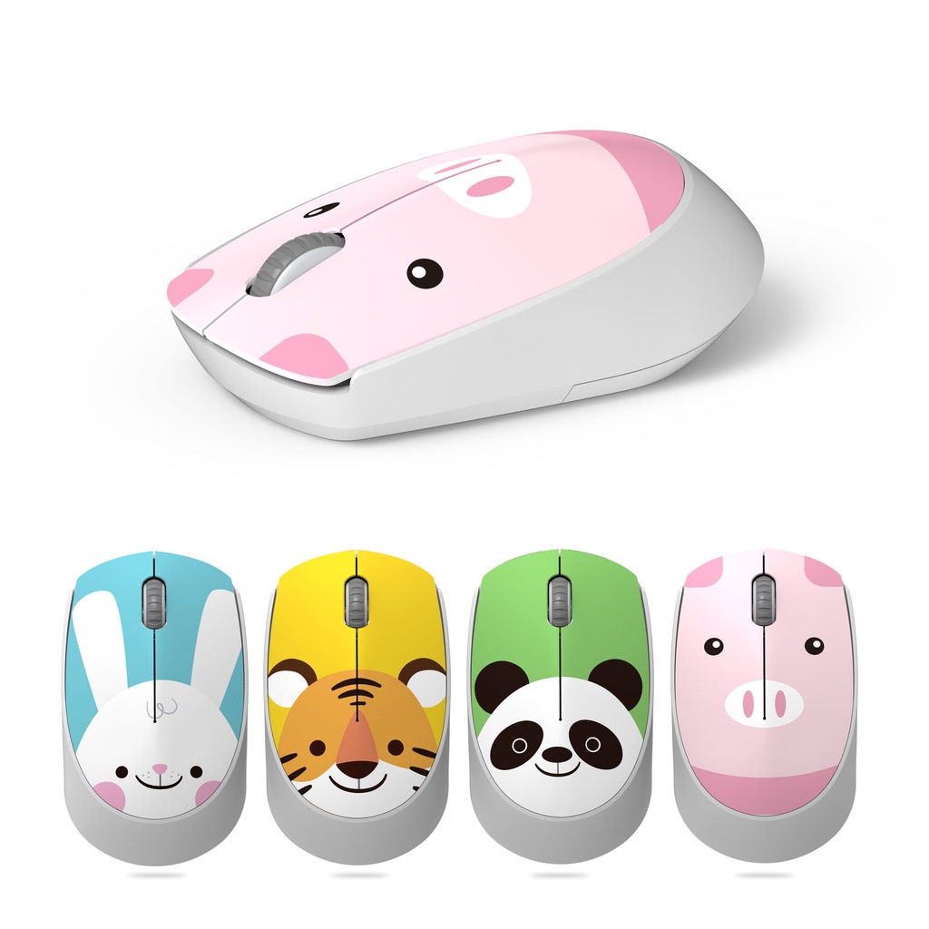 Chuột không dây 2.4G Hình Mèo Dễ Thương
