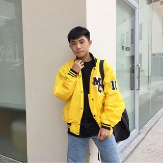 Áo bomber MC 3 màu chất gió 2 lớp  ( Size M - L - XL )