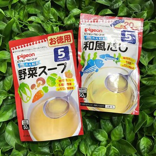 BỘT DASHI PIGEON CHO BÉ ĂN DẶM 🇯🇵 hàng tiếp viên xách tay