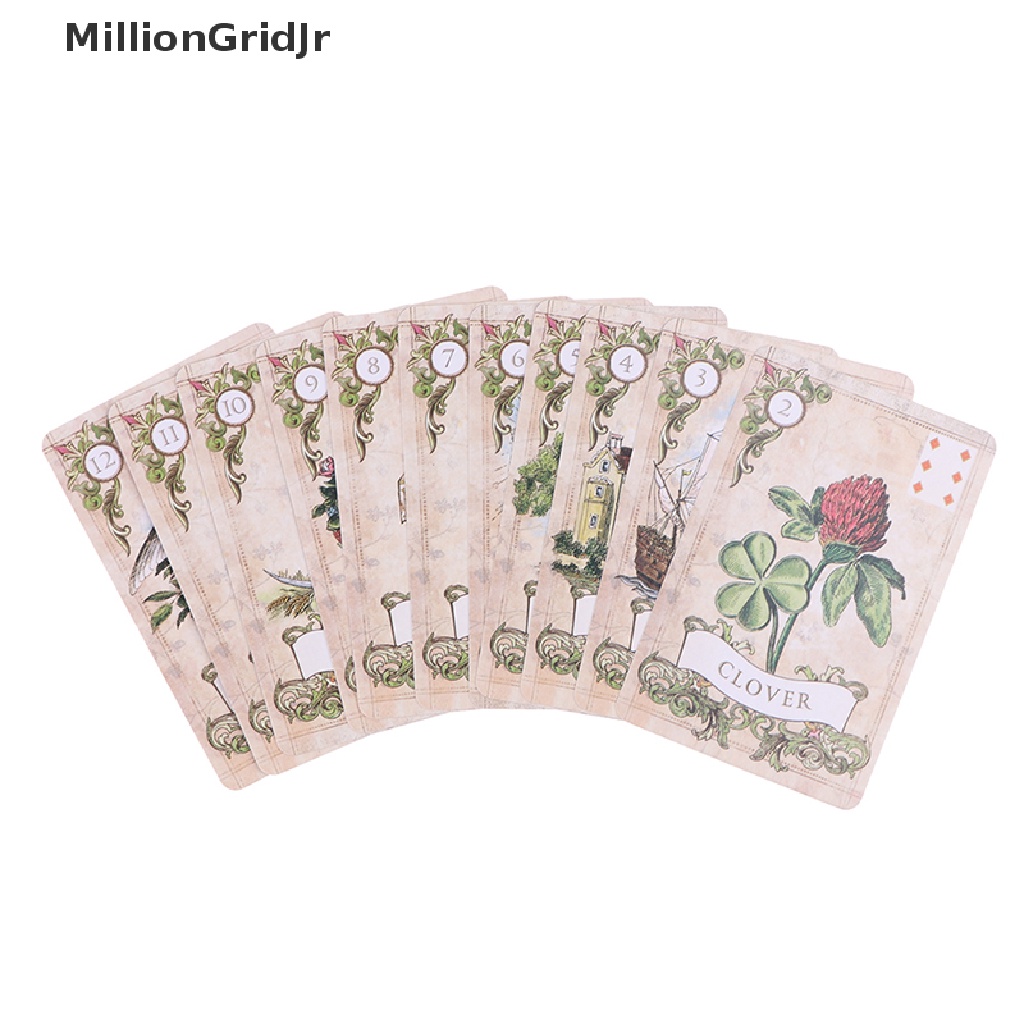 Bộ Thẻ Bài Tarot Lenormand Oracle Phong Cách Cổ Điển