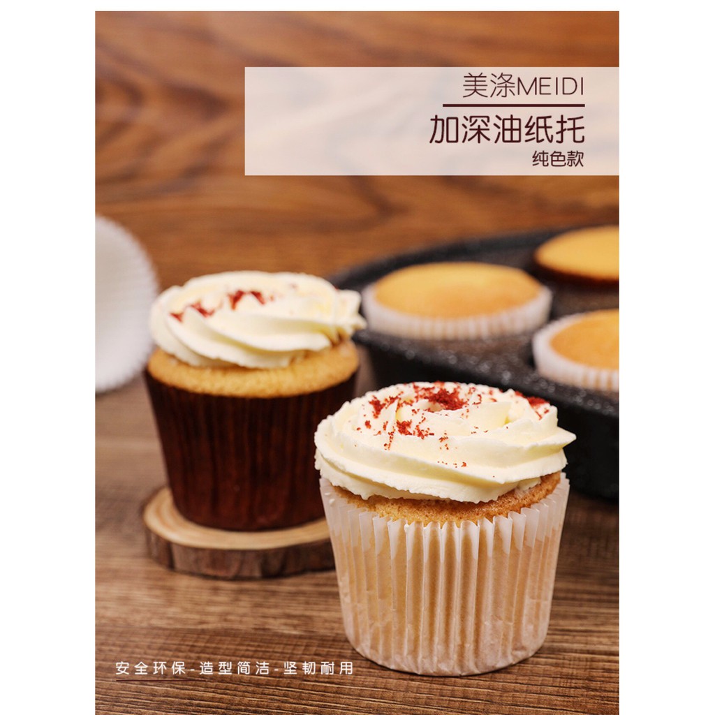 Cốc cupcake mềm set 125c