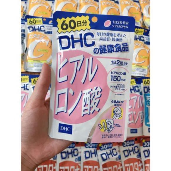 (60 ngày) Viên uống Cấp Nước DHC Hyaluronic Acid giúp giữ ẩm cho da