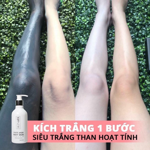 KÍCH Ủ TRẮNG THAN HOẠT TÍNH SKIN AEC