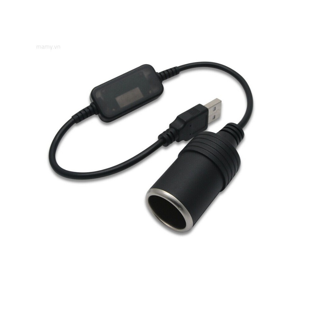 Tẩu Sạc Chuyển Đổi USB 5V Sang 12V Cho Xe Hơi