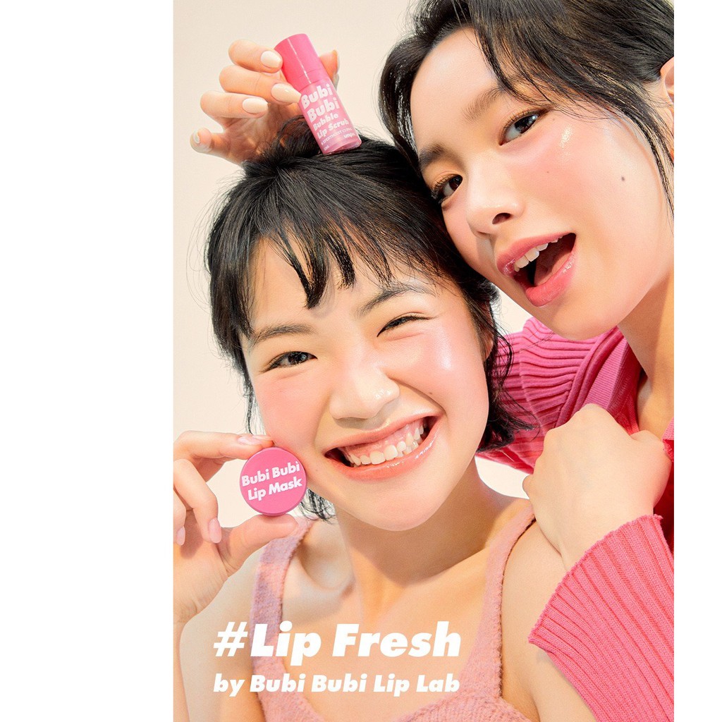 Mặt Nạ Ngủ Môi Unpa Bubi Bubi Lip Mask 9g